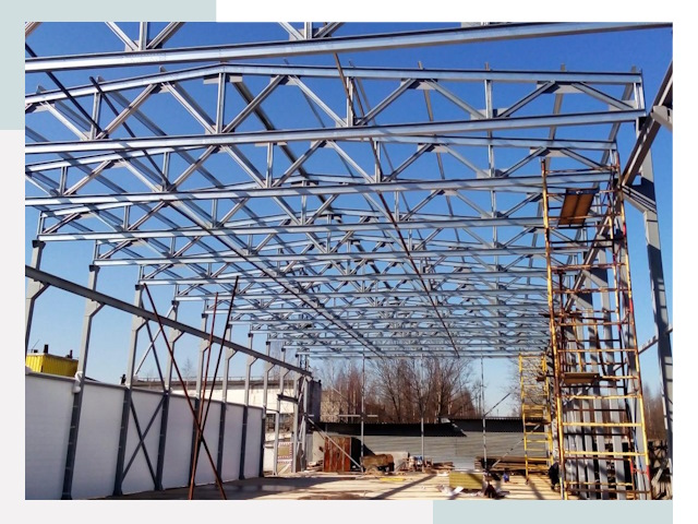 Строительство цехов в Уфа от 617 руб. под ключ