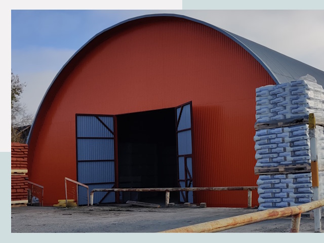 Полукруглые ангары по цене от 617 руб. в Уфа