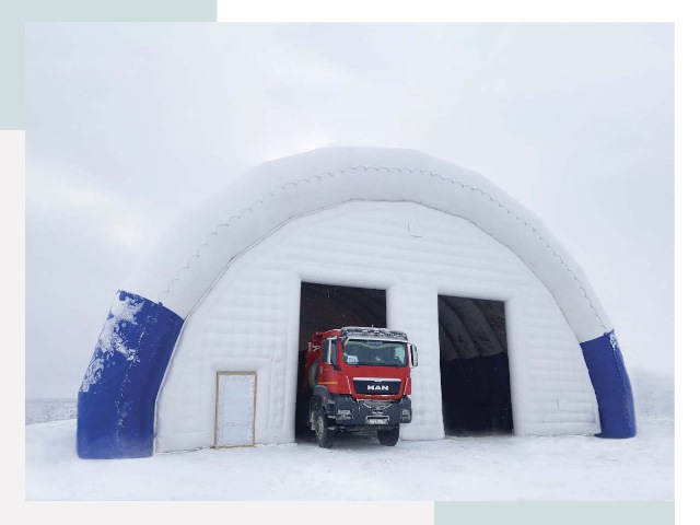 Мобильные ангары в Уфе