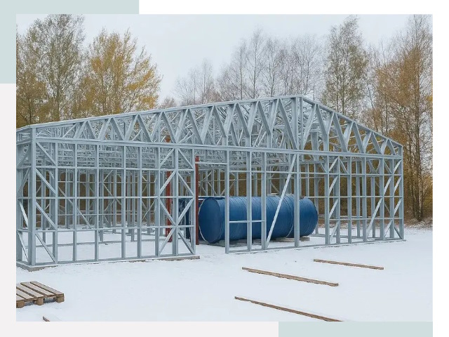 Металлические ангары в Уфе