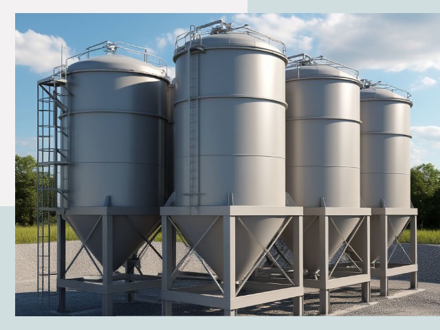 Металлические силосы от СтальСтрой-Уфа по цене 617 руб.