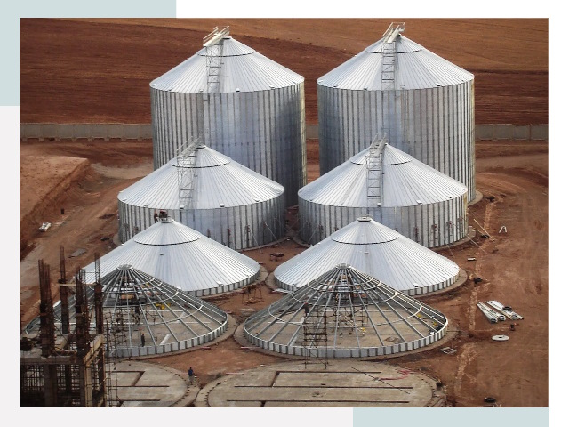 Строительство зерновых силосов в Уфе