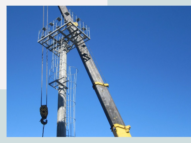 Монтаж осветительных мачт в Уфа от 617 руб.