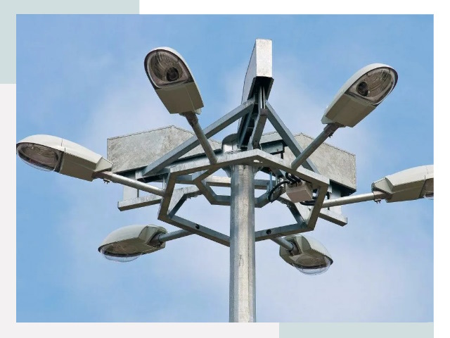 Монтаж осветительных мачт в Уфе