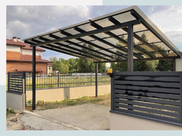 Металлические навесы в Уфа от 617 руб. за м²