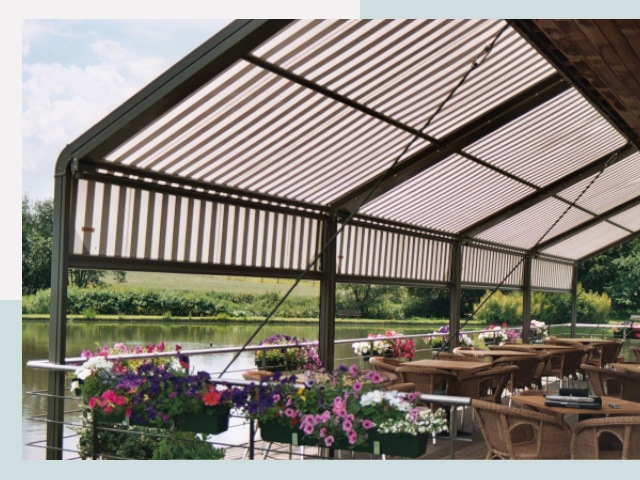 Элегантные навесы для кафе от 617 руб в Уфа