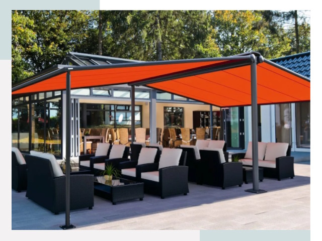 Навесы для кафе и ресторанов в Уфе