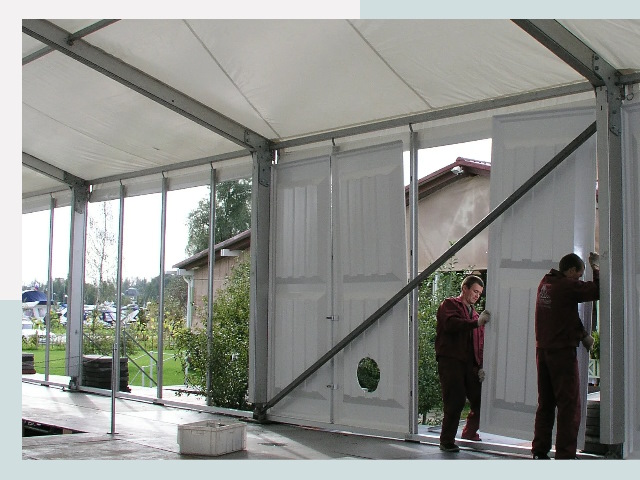 Быстро сборные шатры в Уфа от 617 руб. за м²