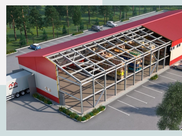 Проектирование ангаров в Уфе от 617 руб.