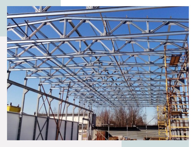 Металлокаркасы для складов в Уфе