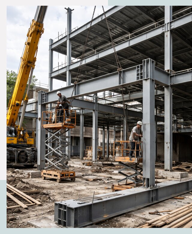 Строительство торгово-офисных зданий под ключ в Уфе